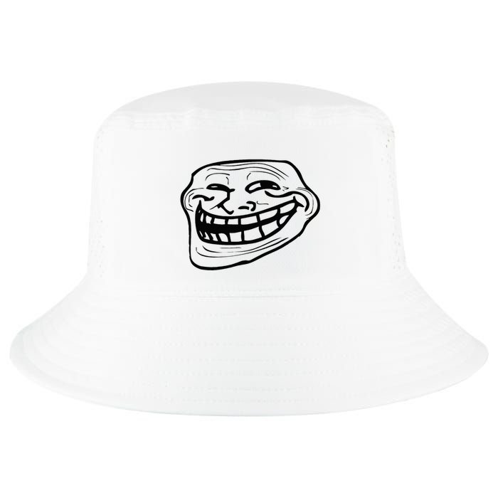 Funny Troll Face Nerd Geek Cool Comfort Performance Bucket Hat