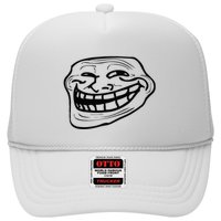 Funny Troll Face Nerd Geek Trucker Hat