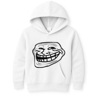 Funny Troll Face Nerd Geek Kids Hoodie