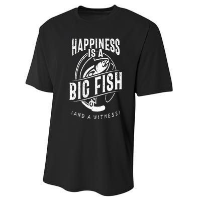 Fishing T  Funny Fishing  Fishing Lover Performance Sprint T-Shirt