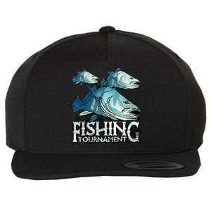 Fishing Tournament Wool Snapback Cap