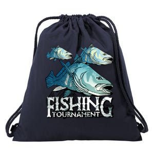 Fishing Tournament Drawstring Bag