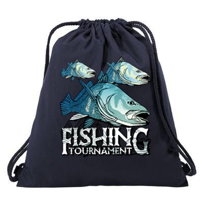 Fishing Tournament Drawstring Bag