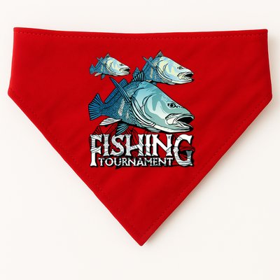 Fishing Tournament USA-Made Doggie Bandana