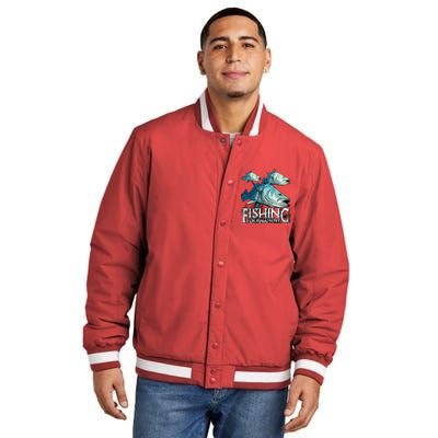 Fishing Tournament Insulated Varsity Jacket