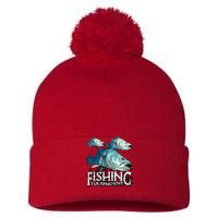 Fishing Tournament Pom Pom 12in Knit Beanie