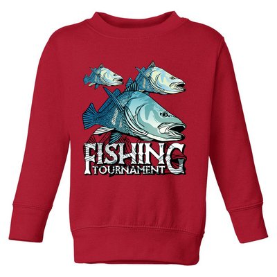 Fishing Tournament Toddler Sweatshirt