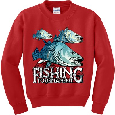 Fishing Tournament Kids Sweatshirt