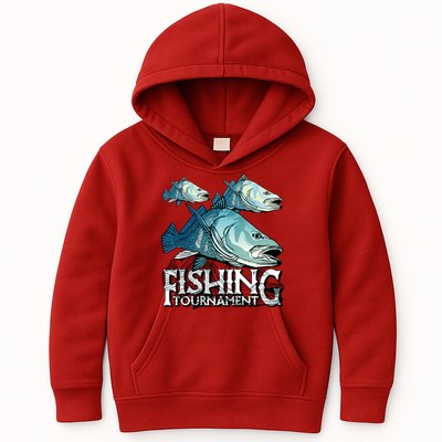 Fishing Tournament Kids Hoodie