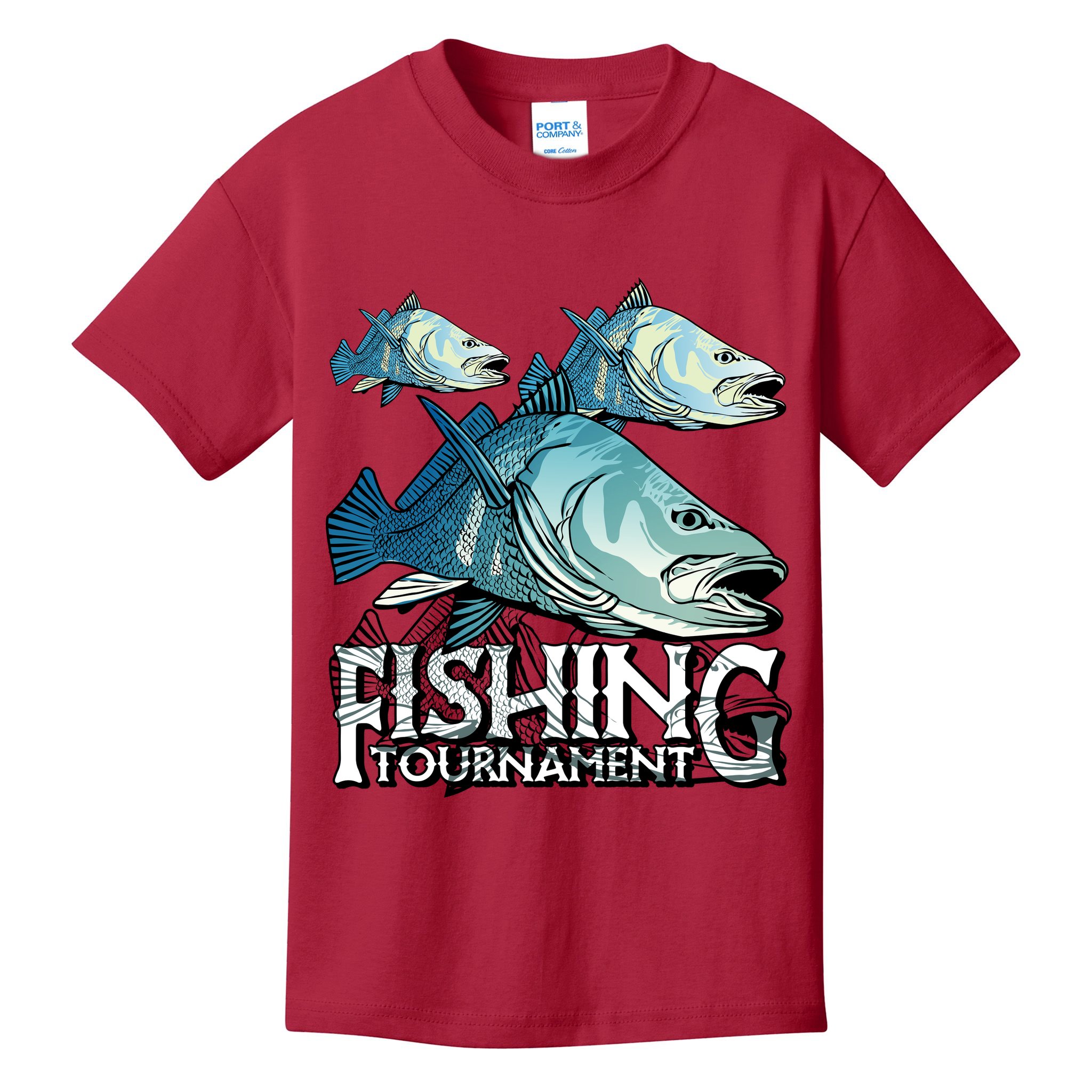 Fishing Tournament Kids T-Shirt