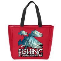 Fishing Tournament Zip Tote Bag