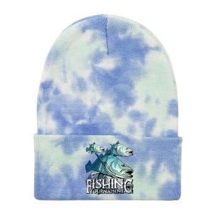 Fishing Tournament Tie Dye 12in Knit Beanie