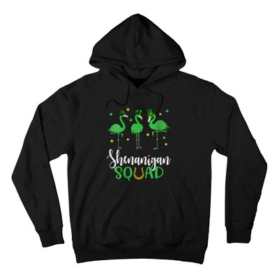 Flamingo Tees For WoSt Patricks Day Shenanigan Squad Hoodie