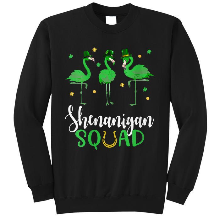 Flamingo Tees For WoSt Patricks Day Shenanigan Squad Sweatshirt