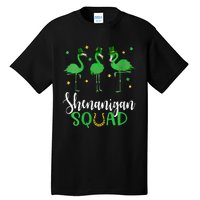 Flamingo Tees For WoSt Patricks Day Shenanigan Squad Tall T-Shirt