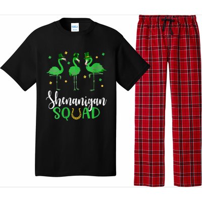 Flamingo Tees For WoSt Patricks Day Shenanigan Squad Pajama Set