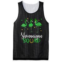 Flamingo Tees For WoSt Patricks Day Shenanigan Squad Mesh Reversible Basketball Jersey Tank