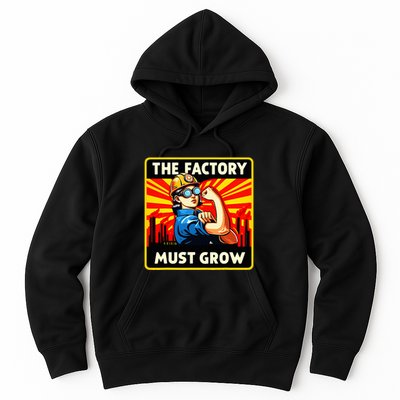 Factorio The Factory Must Grow Hoodie