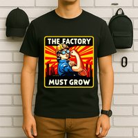 Factorio The Factory Must Grow T-Shirt
