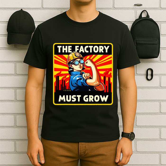 Factorio The Factory Must Grow T-Shirt