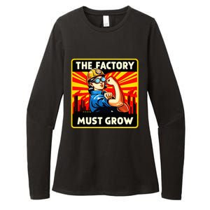 Factorio The Factory Must Grow Womens CVC Long Sleeve Shirt