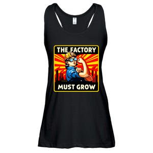 Factorio The Factory Must Grow Ladies Essential Flowy Tank