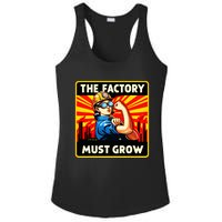 Factorio The Factory Must Grow Ladies PosiCharge Competitor Racerback Tank