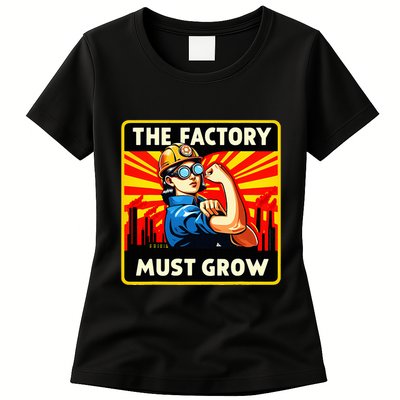 Factorio The Factory Must Grow Women's T-Shirt