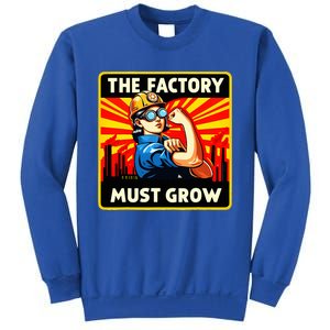 Factorio The Factory Must Grow Sweatshirt