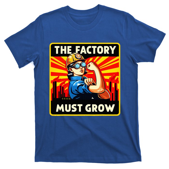 Factorio The Factory Must Grow T-Shirt