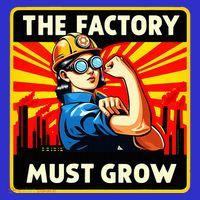 Factorio The Factory Must Grow T-Shirt
