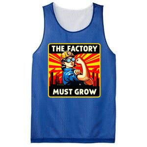 Factorio The Factory Must Grow Mesh Reversible Basketball Jersey Tank