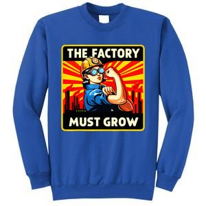 Factorio The Factory Must Grow Tall Sweatshirt