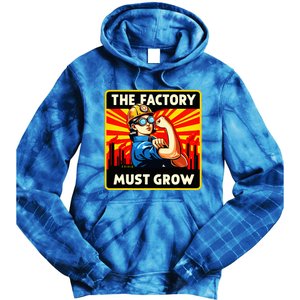 Factorio The Factory Must Grow Tie Dye Hoodie