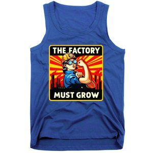 Factorio The Factory Must Grow Tank Top