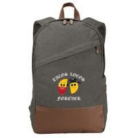 Funny Taco For Tacos Locos Forever Cotton Canvas Backpack