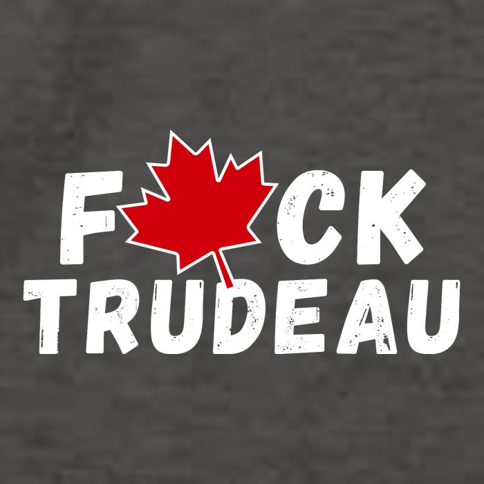 Fuck Trudeau Vector Backpack