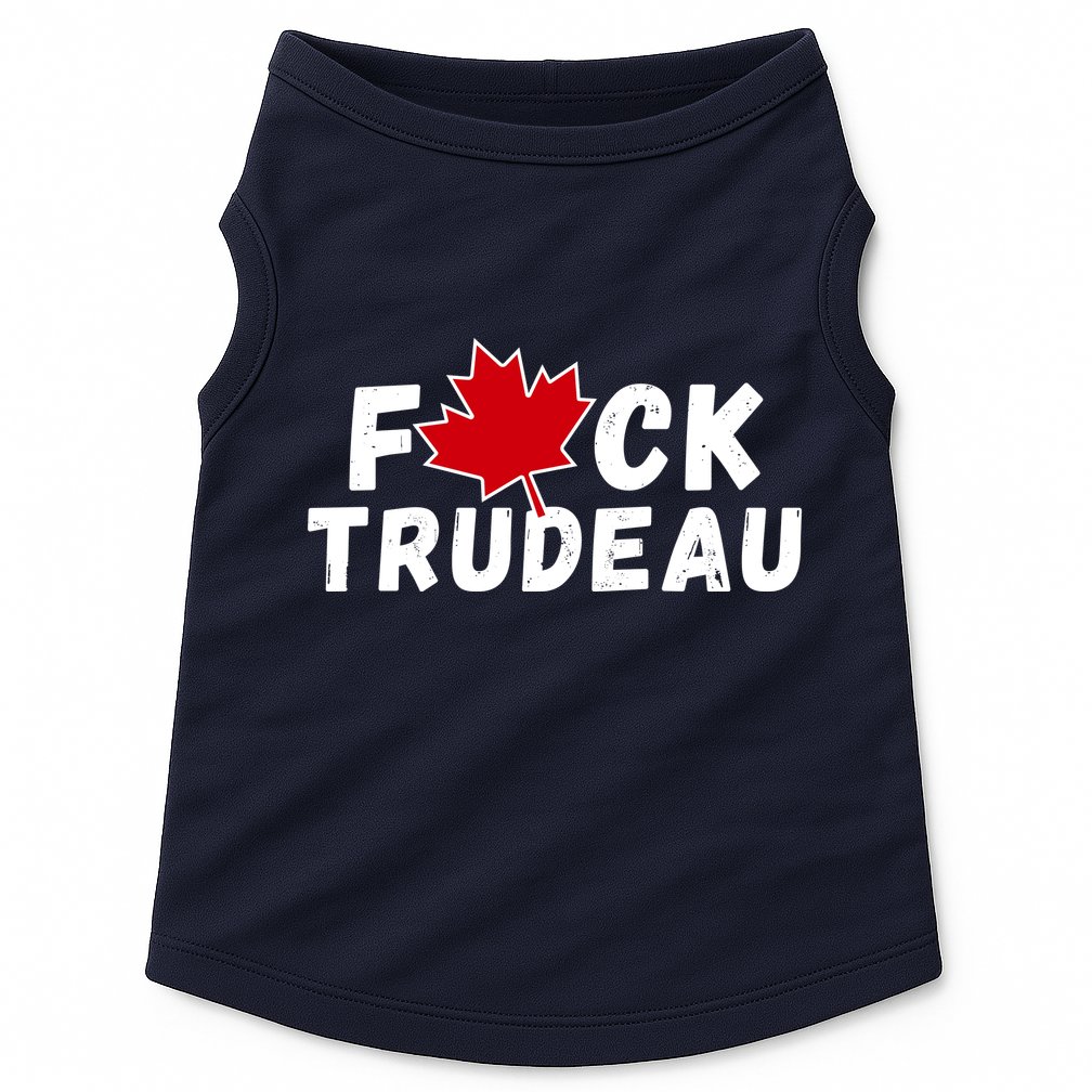 Fuck Trudeau Doggie Tank