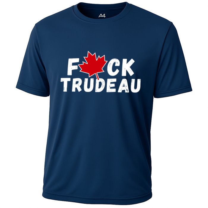 Fuck Trudeau Cooling Performance Crew T-Shirt