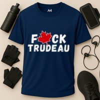 Fuck Trudeau Cooling Performance Crew T-Shirt