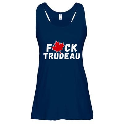 Fuck Trudeau Ladies Essential Flowy Tank