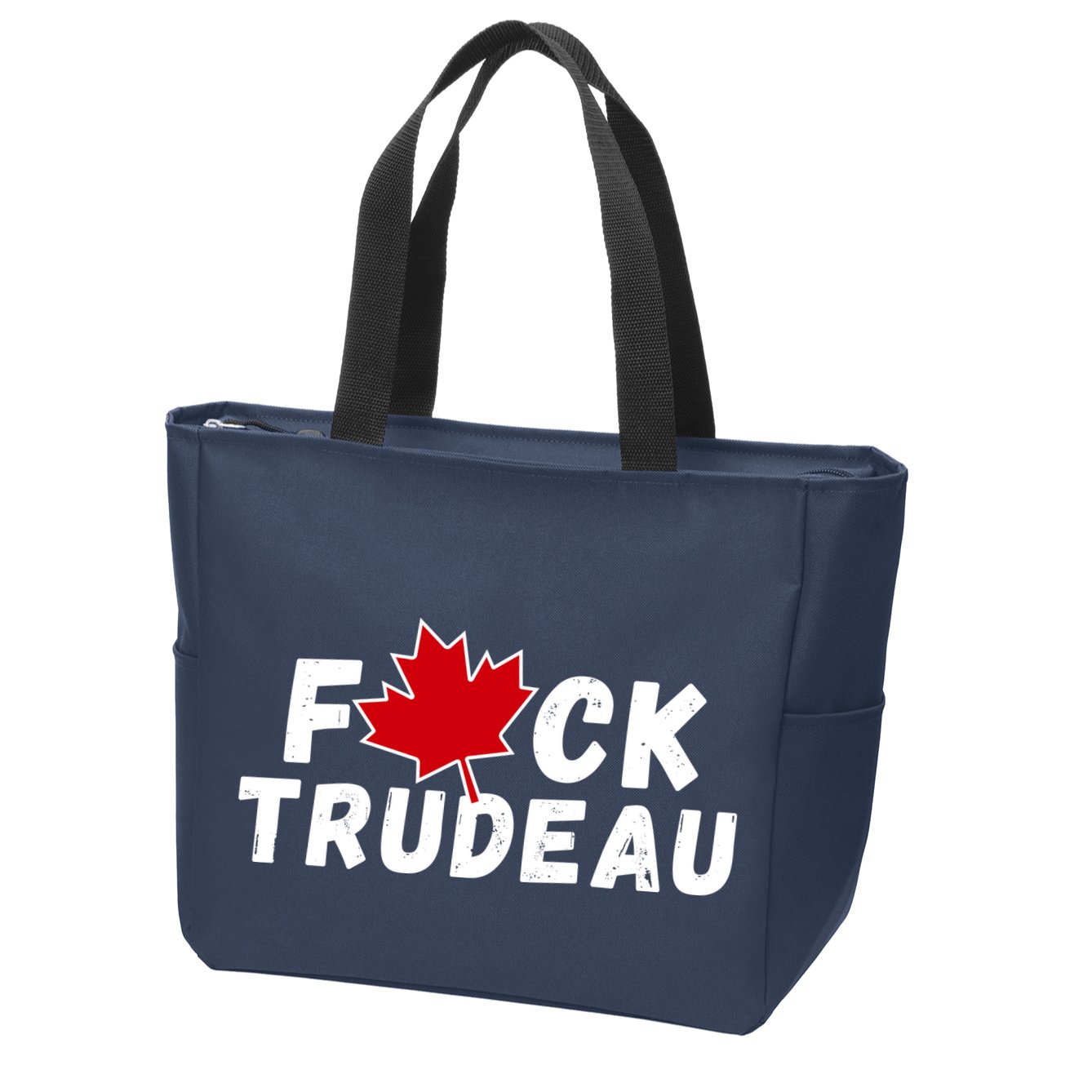 Fuck Trudeau Zip Tote Bag