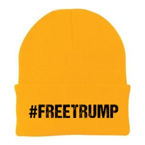 Free Trump Free Donald Trump 2024 #Freetrump Knit Cap Winter Beanie