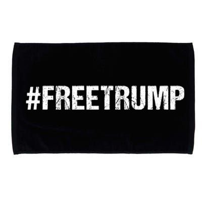 Free Trump Free Donald Trump 2024 #Freetrump Microfiber Hand Towel