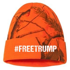 Free Trump Free Donald Trump 2024 #Freetrump Kati Licensed 12" Camo Beanie