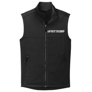 Free Trump Free Donald Trump 2024 #Freetrump Collective Smooth Fleece Vest