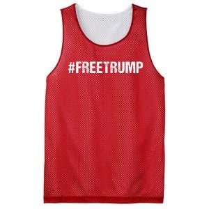 Free Trump Free Donald Trump 2024 #Freetrump Mesh Reversible Basketball Jersey Tank