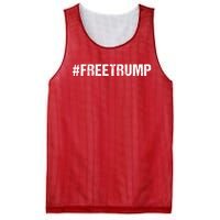 Free Trump Free Donald Trump 2024 #Freetrump Mesh Reversible Basketball Jersey Tank