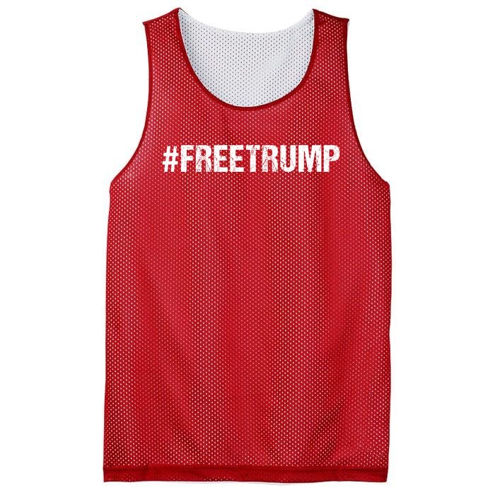 Free Trump Free Donald Trump 2024 #Freetrump Mesh Reversible Basketball Jersey Tank