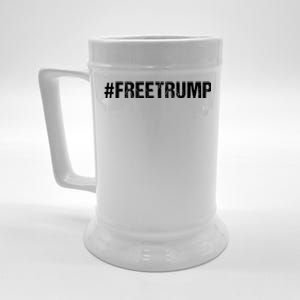 Free Trump Free Donald Trump 2024 #Freetrump Beer Stein